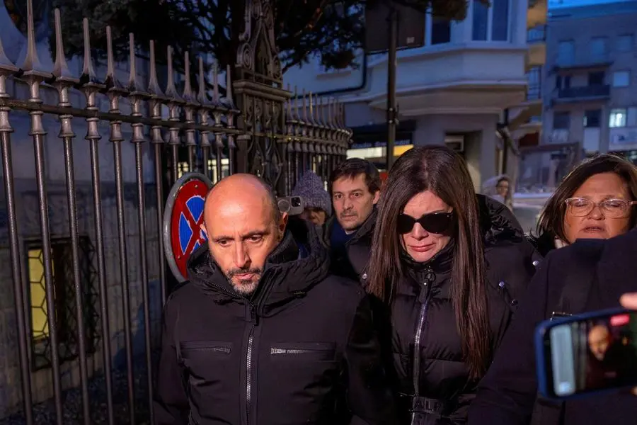 Jacques e Jessica Moretti a Sion per l\\'interrogatorio , REUTERS