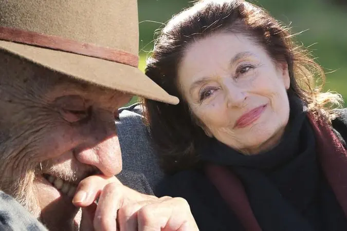 Jean-Louis Trintignant e Anouk Aim\\u00E9e in I migliori anni della nostra vita